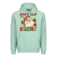 Seafoam don't stop believin' Premium Hoodie - MaliasSmallBusiness