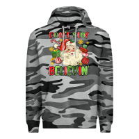 Slate Camo don't stop believin' Premium Hoodie - MaliasSmallBusiness