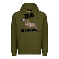 Army Green Seal nice Of Approval Premium Hoodie - Bettercallsaul