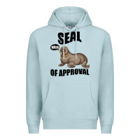 Blue Mist Seal nice Of Approval Premium Hoodie - Bettercallsaul