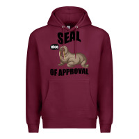Burgundy Seal nice Of Approval Premium Hoodie - Bettercallsaul