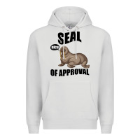 Dove Grey Seal nice Of Approval Premium Hoodie - Bettercallsaul
