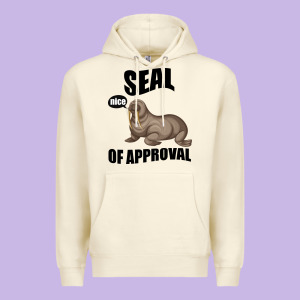 Seal Nice Of Approval Premium Hoodie Designed By Bettercallsaul