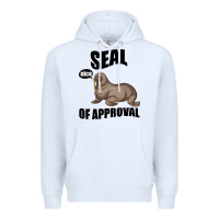 White Seal nice Of Approval Premium Hoodie - Bettercallsaul
