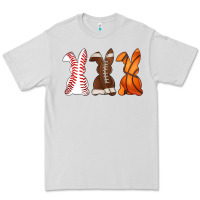 Dove Grey western easter support bunny Premium Tee - Artiststas