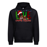 Black love came dow christmas Urban Hoodie - RacoonDesign