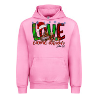 Love Came Dow Christmas Urban Hoodie | Teevron