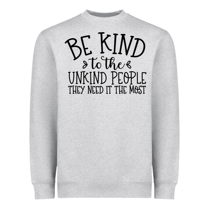 Be Kind Heavyweight Sweatshirt by Unal Design | Teevron