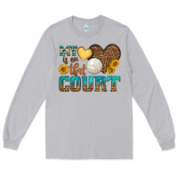 Moon Dust my heart is on that court Long Sleeve Tee - HRA Design Shop