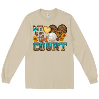 Mushroom my heart is on that court Long Sleeve Tee - HRA Design Shop