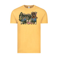 Vintage Mustard army mom Vintage Tee - Zillion Design Studio
