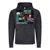Vintage Black nurse Vintage Hoodie - MaliasSmallBusiness