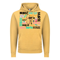 Vintage Mustard nurse Vintage Hoodie - MaliasSmallBusiness