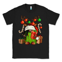 Black christmas afro gnomes Classic Tee - FaDigitalArtStudio