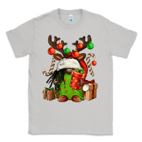 Moon Dust christmas afro gnomes Classic Tee - FaDigitalArtStudio