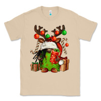 Mushroom christmas afro gnomes Classic Tee - FaDigitalArtStudio