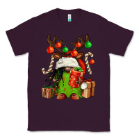 Plum christmas afro gnomes Classic Tee - FaDigitalArtStudio