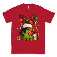 Red christmas afro gnomes Classic Tee - FaDigitalArtStudio