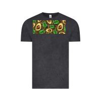Vintage Black avocados with wood and leopard background 15 oz mug Vintage Tee - BarkalooDesign