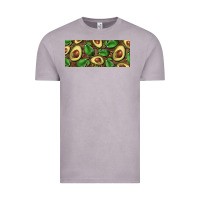 Vintage Zinc avocados with wood and leopard background 15 oz mug Vintage Tee - BarkalooDesign