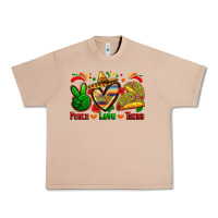 Burro peace love tacos Urban Heavy Tee - Zillion Design Studio