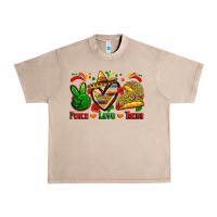 French Oak peace love tacos Urban Heavy Tee - Zillion Design Studio
