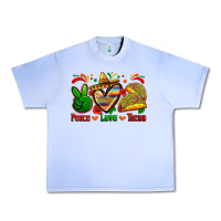 Grape Ice peace love tacos Urban Heavy Tee - Zillion Design Studio