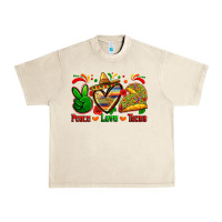 Peace Love Tacos Urban Heavy Tee | Teevron