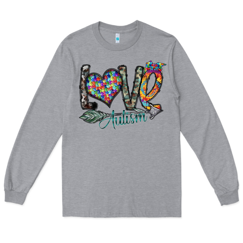 Love Autism Long Sleeve Tee by SublimationCraftShop | Teevron