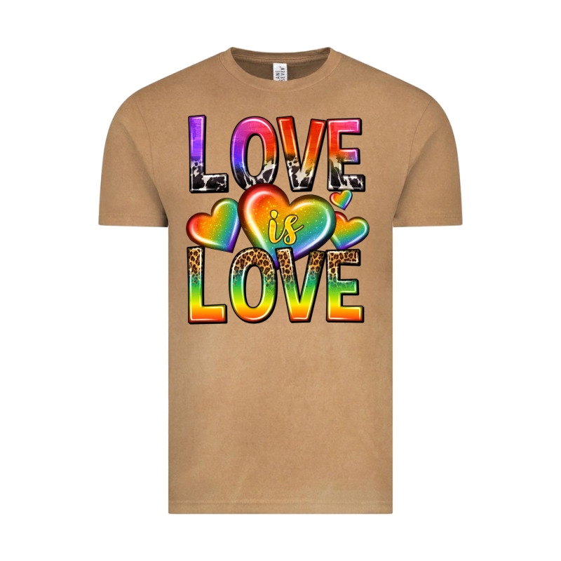 Love Is Love With Hearts Vintage Tee by texasbilliewilder | Teevron