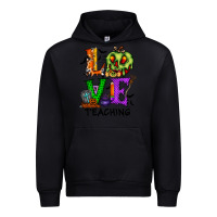 Black love taching halloween Urban Hoodie - RacoonDesign