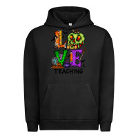 Pigment Black love taching halloween Urban Hoodie - RacoonDesign