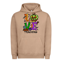 Love Taching Halloween Urban Hoodie | Teevron