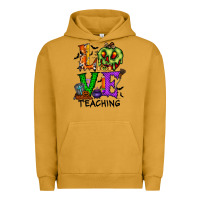 Pigment Peanut Butter love taching halloween Urban Hoodie - RacoonDesign