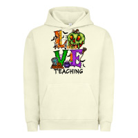 Pigment Pistachio love taching halloween Urban Hoodie - RacoonDesign