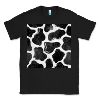 Black cow seamless pattern Classic Tee - BundleAndBundleShop