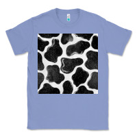Colony Blue cow seamless pattern Classic Tee - BundleAndBundleShop