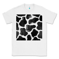 White cow seamless pattern Classic Tee - BundleAndBundleShop