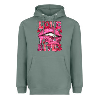 Sage love bites Heavyweight Hoodie - NancyCooperArtShop