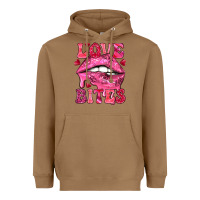 Toasted Coconut love bites Heavyweight Hoodie - NancyCooperArtShop