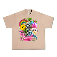 Burro summer smile face and beach vibes with rainbow tbw Urban Heavy Tee - texasbilliewilder