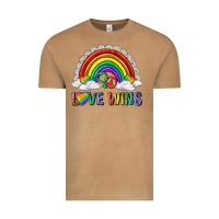 Vintage Camel love wins with daisy and heart Vintage Tee - texasbilliewilder