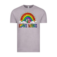 Vintage Zinc love wins with daisy and heart Vintage Tee - texasbilliewilder