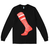 Black red sock fa element 2 Long Sleeve Tee - FaDigitalArtStudio