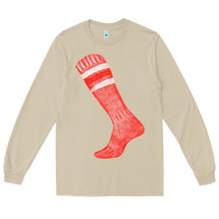 Mushroom red sock fa element 2 Long Sleeve Tee - FaDigitalArtStudio