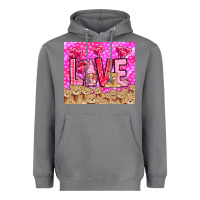 Storm love gnome with bear Heavyweight Hoodie - NancyCooperArtShop