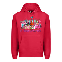 Cardinal western cancer  in october we wear pink coffee cups with ribbons Premium Hoodie - AdoDesignShop