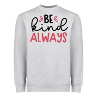 Heather Grey kind Heavyweight Sweatshirt - Unal Design