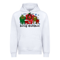 White merry christmas tooth Urban Hoodie - RacoonDesign