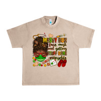French Oak messy bun face mask & getting stuff done  #nurselife Urban Heavy Tee - Zillion Design Studio